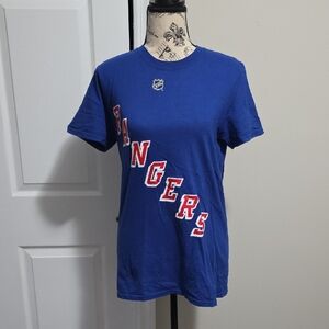 Fanatics Men's Unisex NHL New York NY  Rangers Panarin 10 Tee Shirt Small